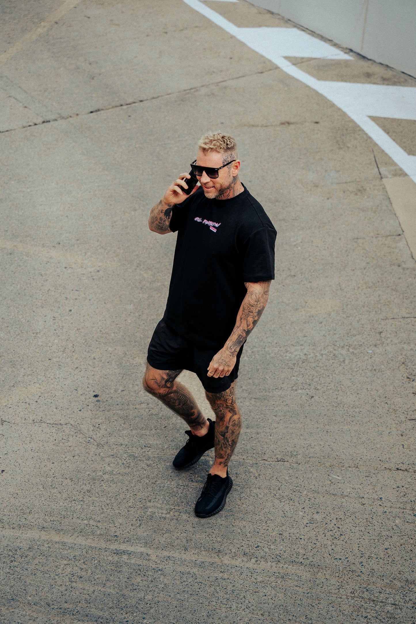 MIAMI VICE - STATEMENT BLACK TEE