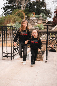 KIDS SCRIPT CREW NECK- size 2-6