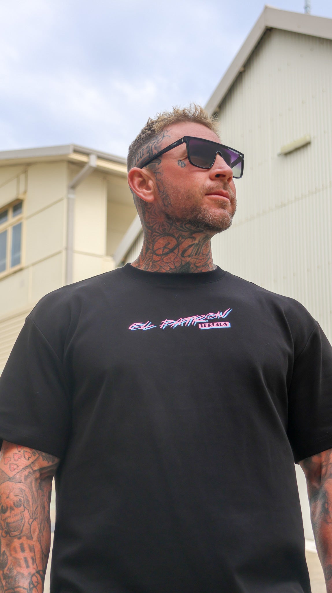 MIAMI VICE - STATEMENT BLACK TEE